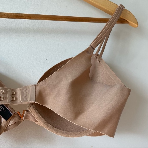 VS Sexy Illusion Padded Push Up Lightly Lined Bra 34C Nude Tan - Picture 5 of 11